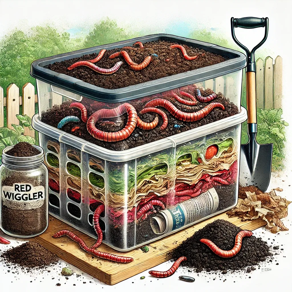 How to Make a Worm Bin